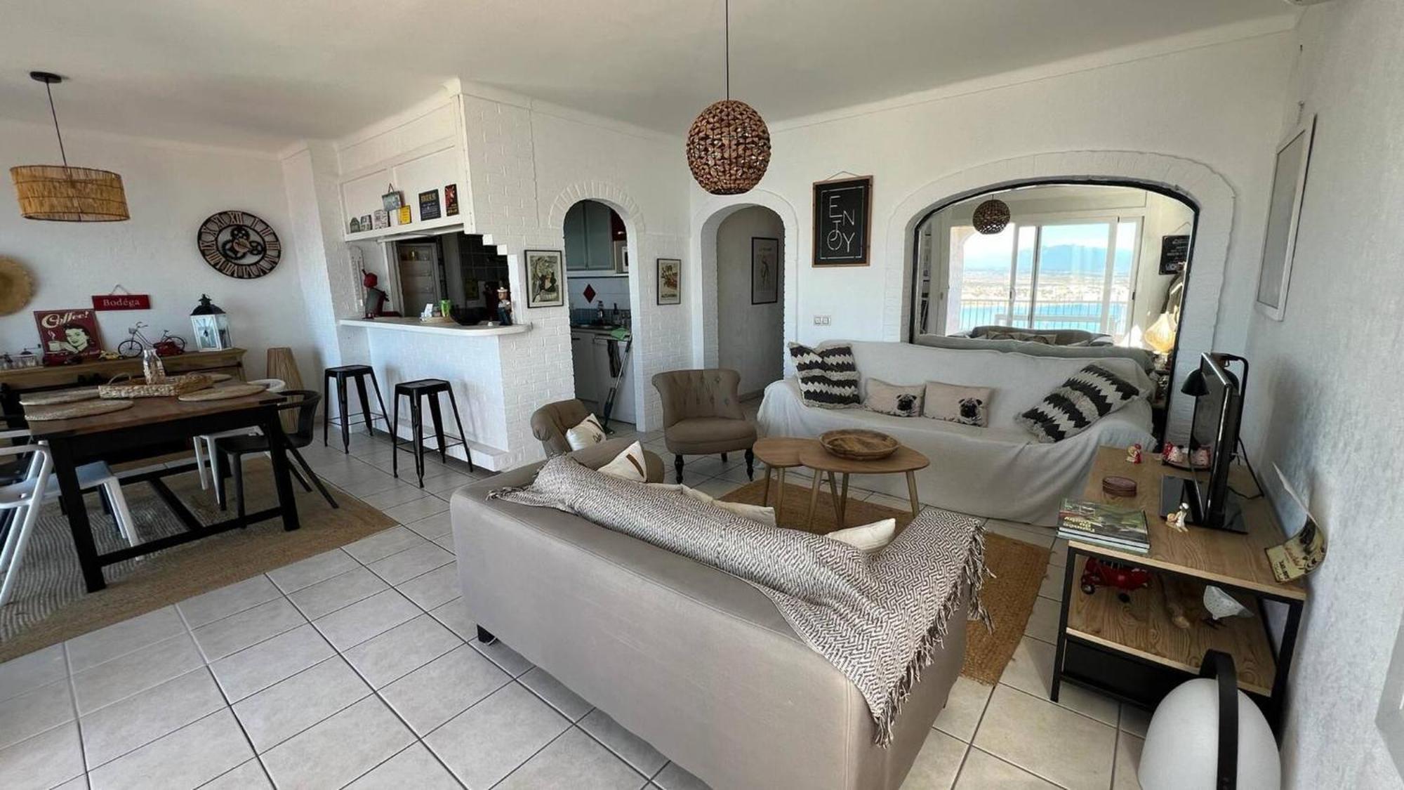 Precioso Piso Con Vistas Espectaculares Del Mar Av-50 Apartment Roses Luaran gambar