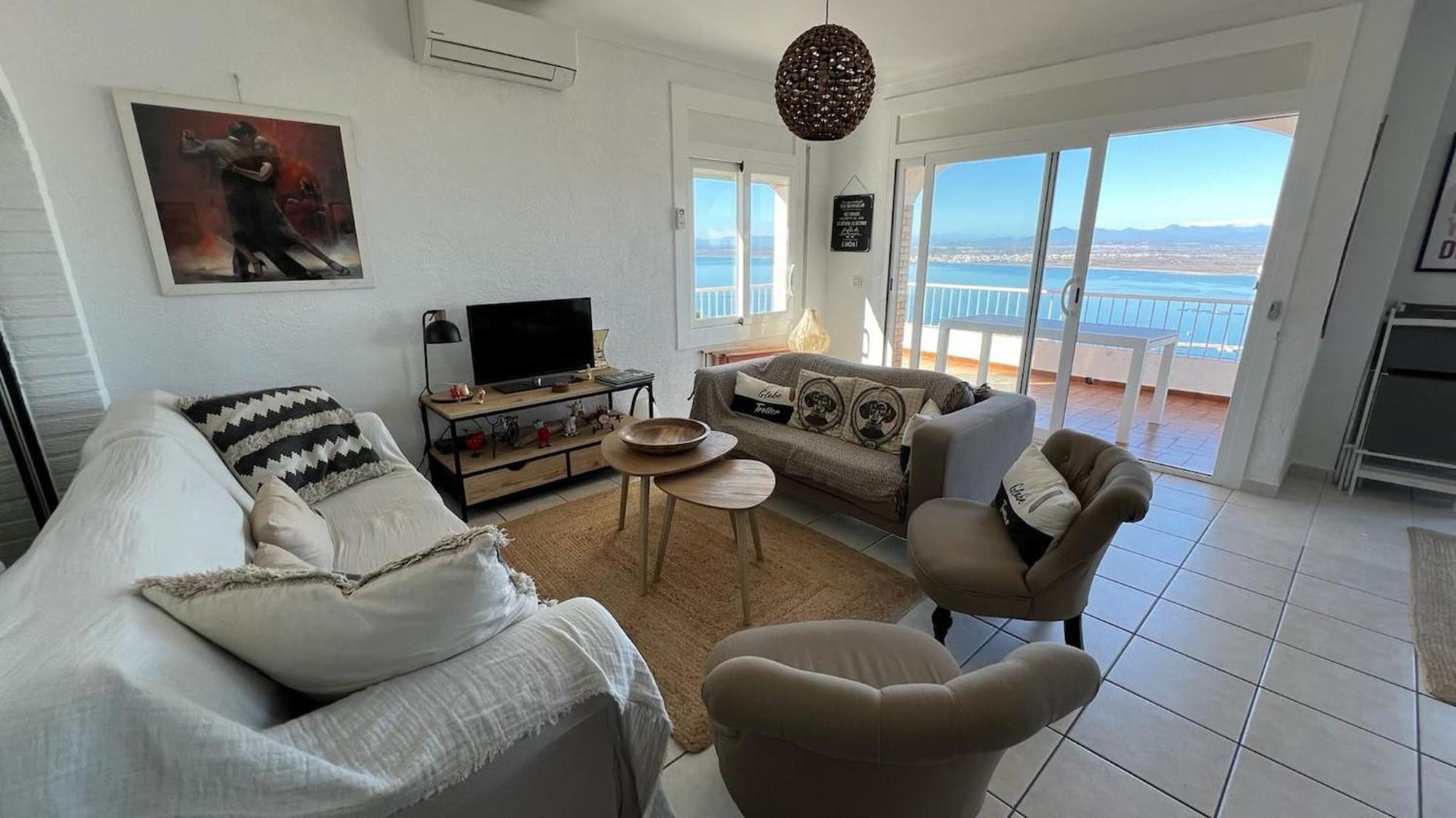 Precioso Piso Con Vistas Espectaculares Del Mar Av-50 Apartment Roses Luaran gambar