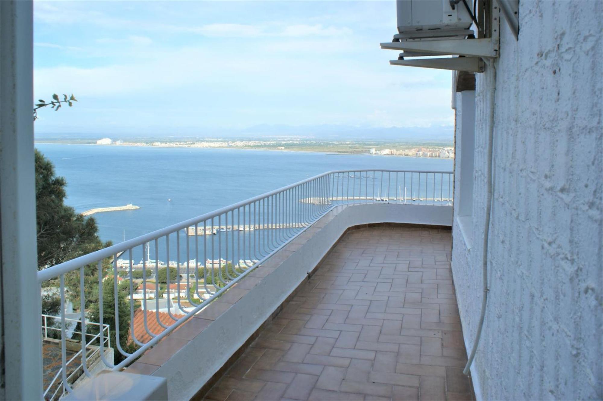 Precioso Piso Con Vistas Espectaculares Del Mar Av-50 Apartment Roses Luaran gambar